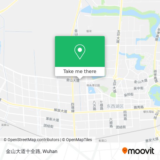 金山大道十全路 map