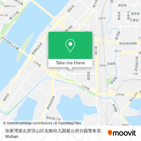 张家湾派出所洪山区实验幼儿园紫云府分园警务室 map