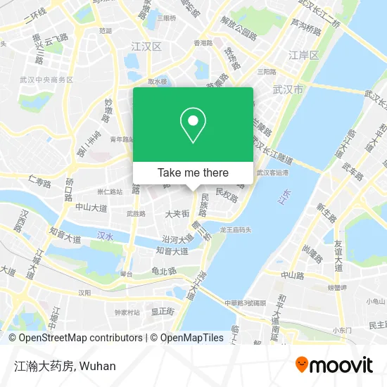 江瀚大药房 map