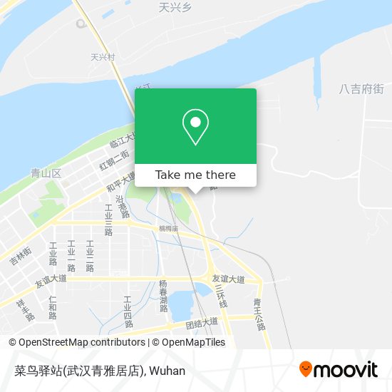 菜鸟驿站(武汉青雅居店) map