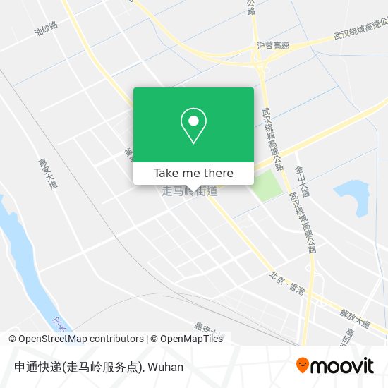 申通快递(走马岭服务点) map