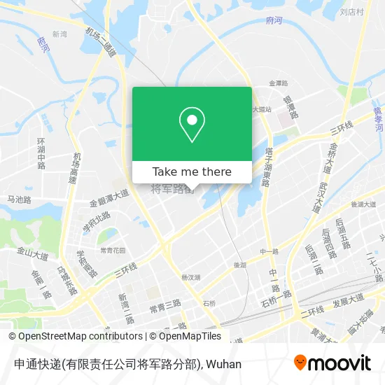 申通快递(有限责任公司将军路分部) map