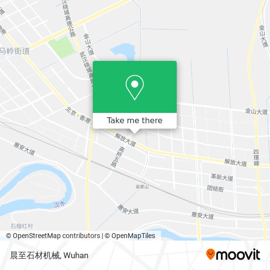 晨至石材机械 map