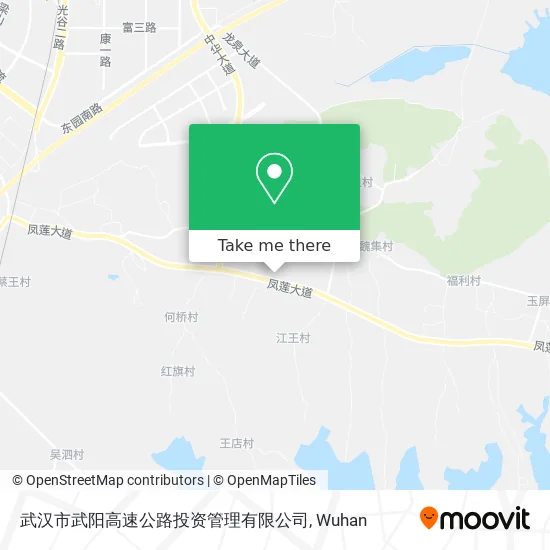 武汉市武阳高速公路投资管理有限公司 map