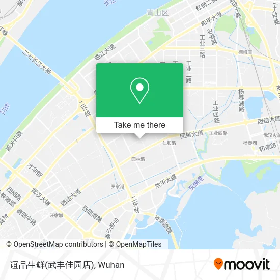 谊品生鲜(武丰佳园店) map