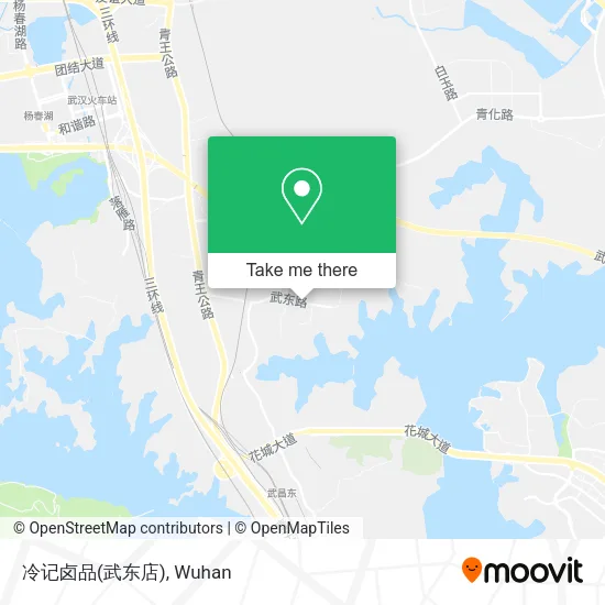 冷记卤品(武东店) map
