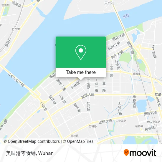 美味港零食铺 map