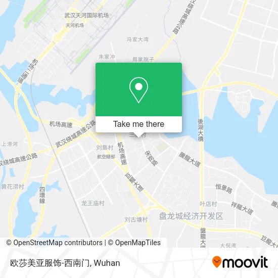 欧莎美亚服饰-西南门 map