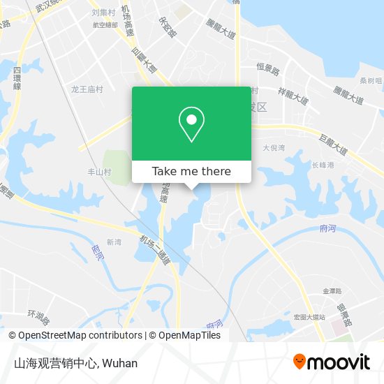 山海观营销中心 map