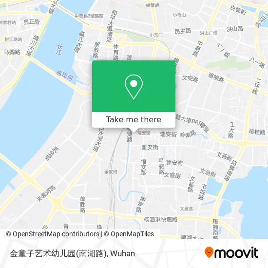 金童子艺术幼儿园(南湖路) map