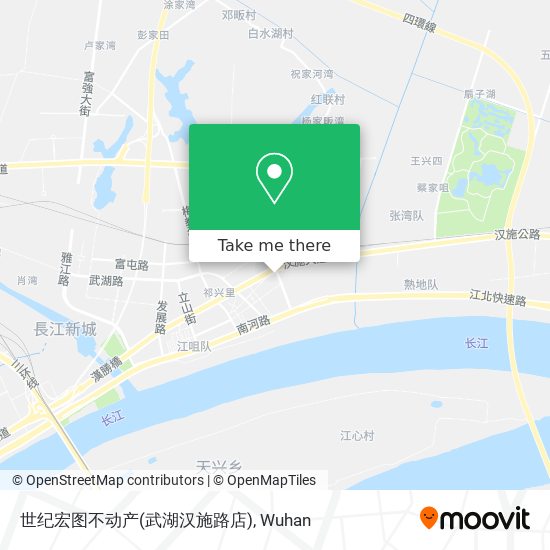 世纪宏图不动产(武湖汉施路店) map