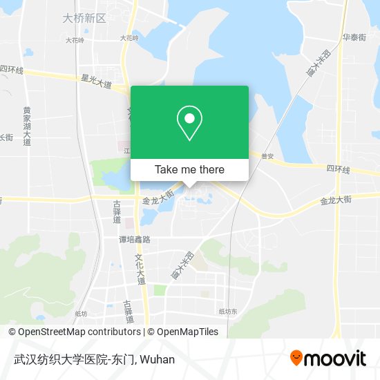 武汉纺织大学医院-东门 map
