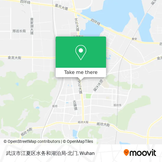 武汉市江夏区水务和湖泊局-北门 map