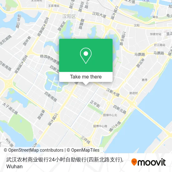 武汉农村商业银行24小时自助银行(四新北路支行) map