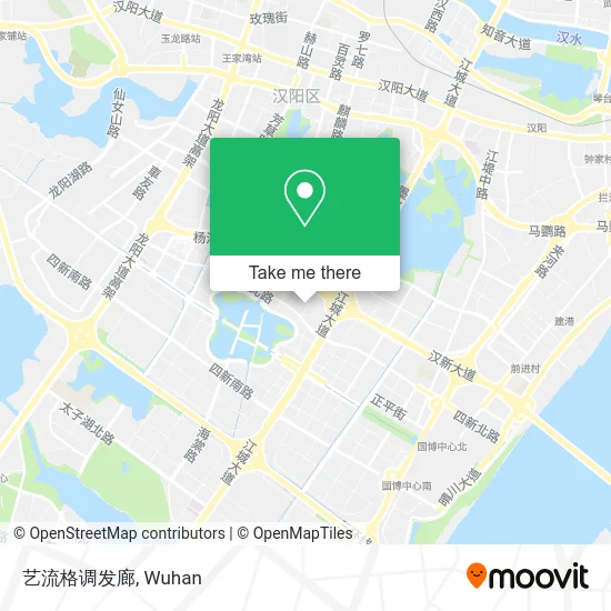 艺流格调发廊 map