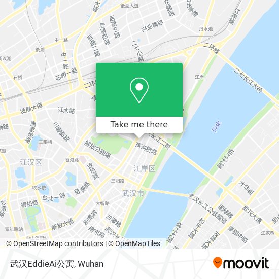 武汉EddieAi公寓 map