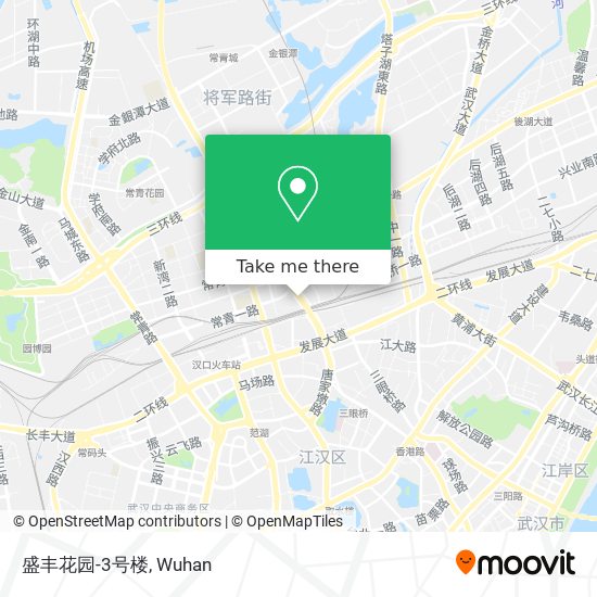 盛丰花园-3号楼 map