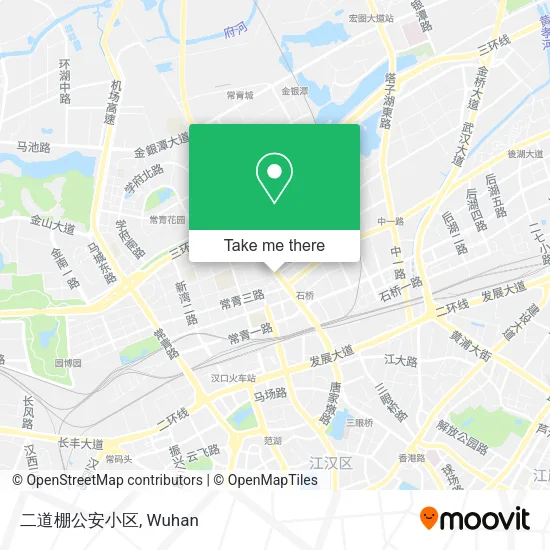 二道棚公安小区 map