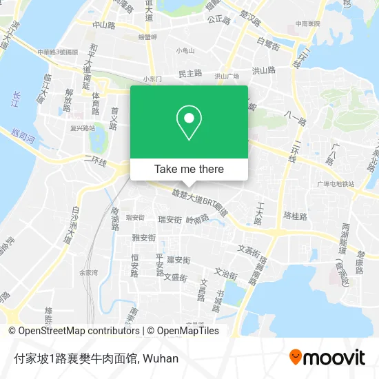 付家坡1路襄樊牛肉面馆 map