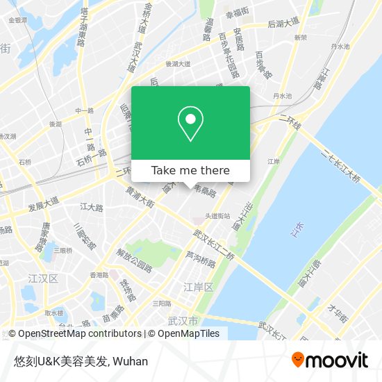 悠刻U&K美容美发 map