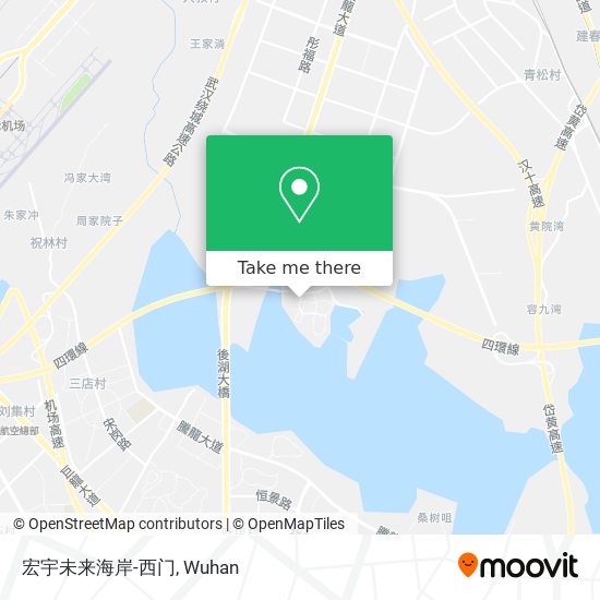 宏宇未来海岸-西门 map