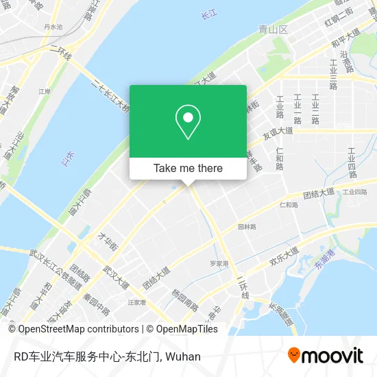 RD车业汽车服务中心-东北门 map