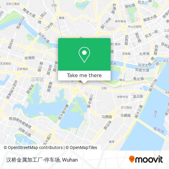 汉桥金属加工厂-停车场 map