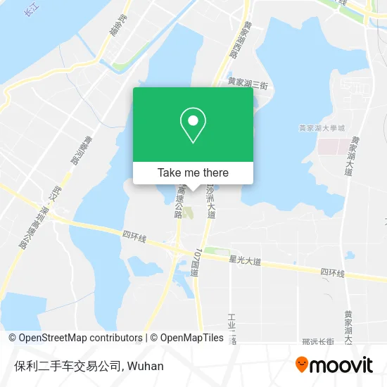 保利二手车交易公司 map