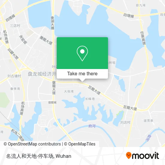 名流人和天地-停车场 map