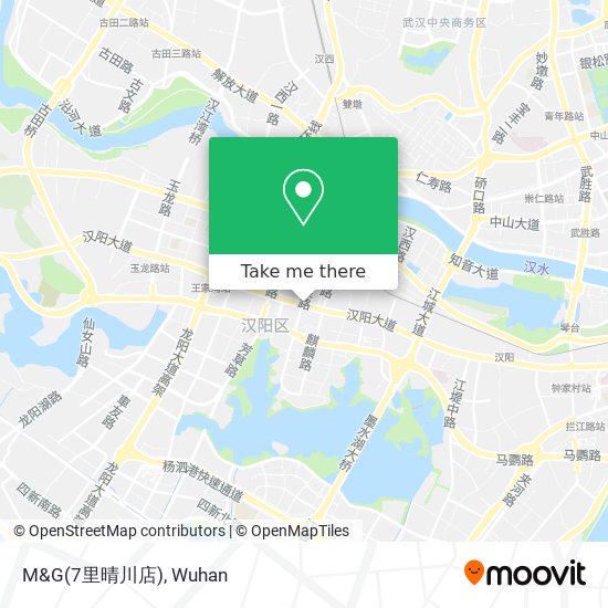 M&G(7里晴川店) map