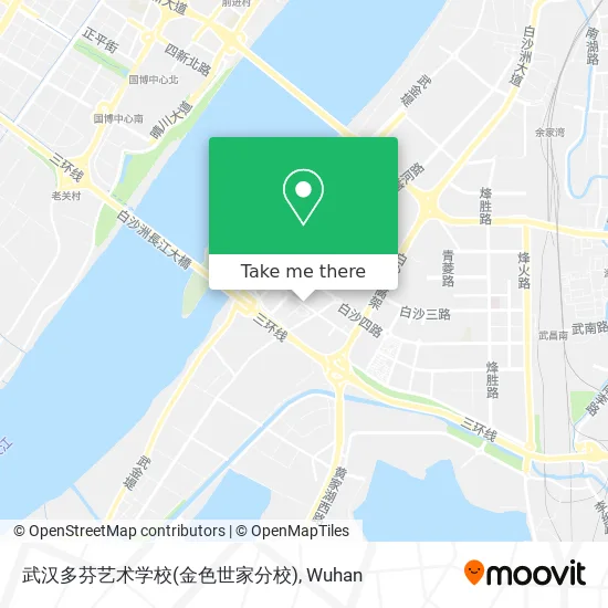 武汉多芬艺术学校(金色世家分校) map