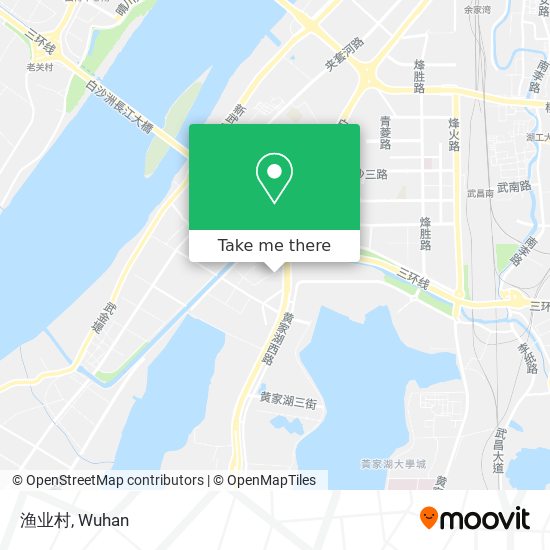 渔业村 map
