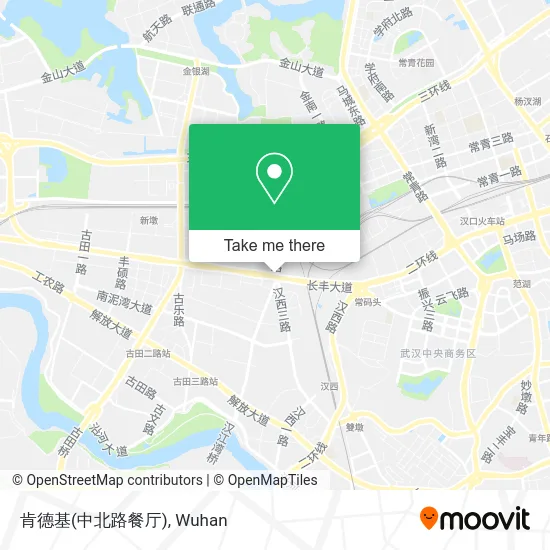 肯德基(中北路餐厅) map