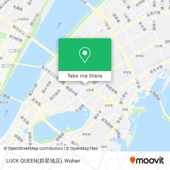 LUCK QUEEN(群星城店) map