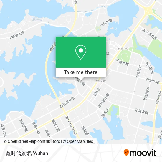 鑫时代旅馆 map