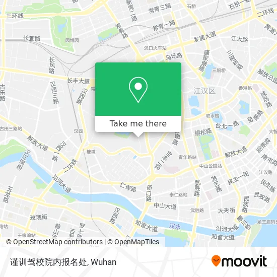 谨训驾校院内报名处 map