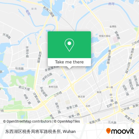 东西湖区税务局将军路税务所 map