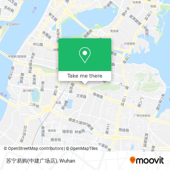 苏宁易购(中建广场店) map