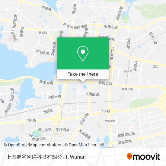 上海易谷网络科技有限公司 map