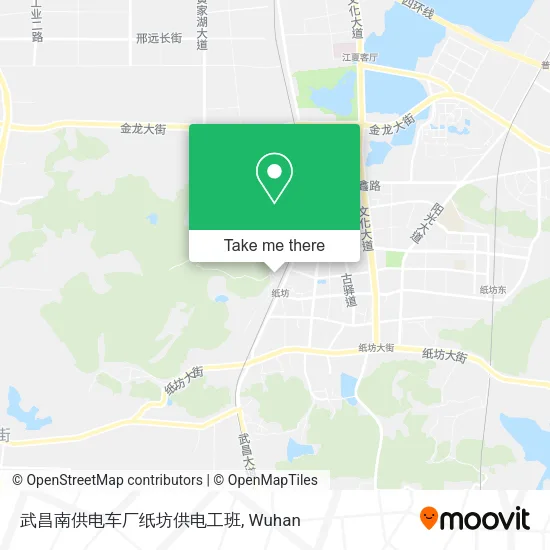 武昌南供电车厂纸坊供电工班 map