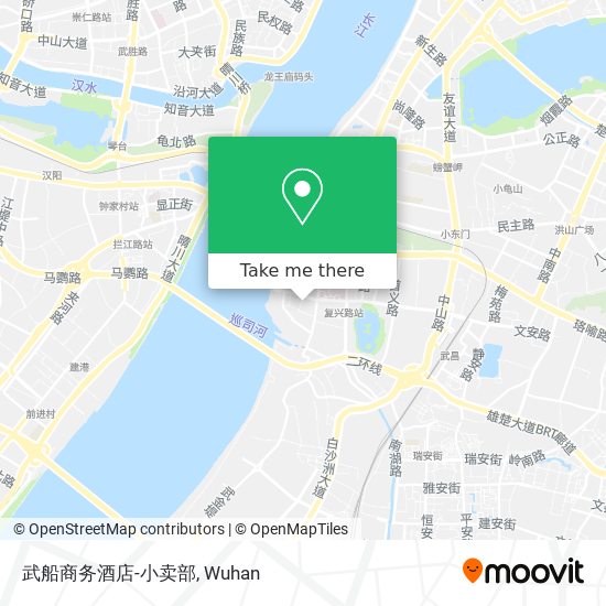 武船商务酒店-小卖部 map