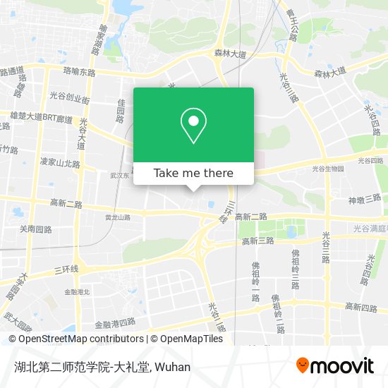 湖北第二师范学院-大礼堂 map