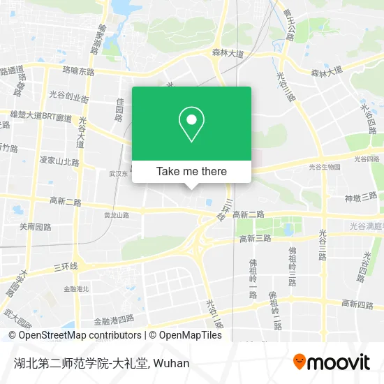 湖北第二师范学院-大礼堂 map