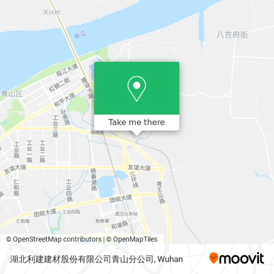 湖北利建建材股份有限公司青山分公司 map