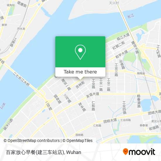 百家放心早餐(建三车站店) map