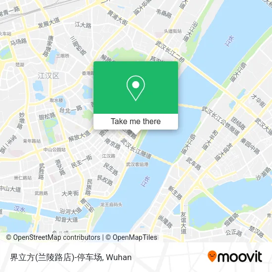 界立方(兰陵路店)-停车场 map