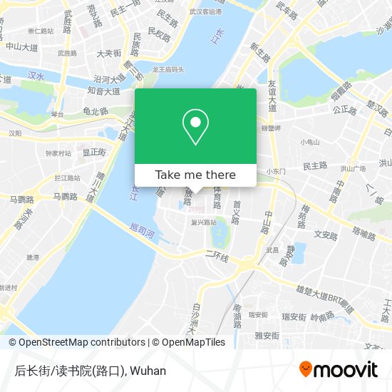 后长街/读书院(路口) map