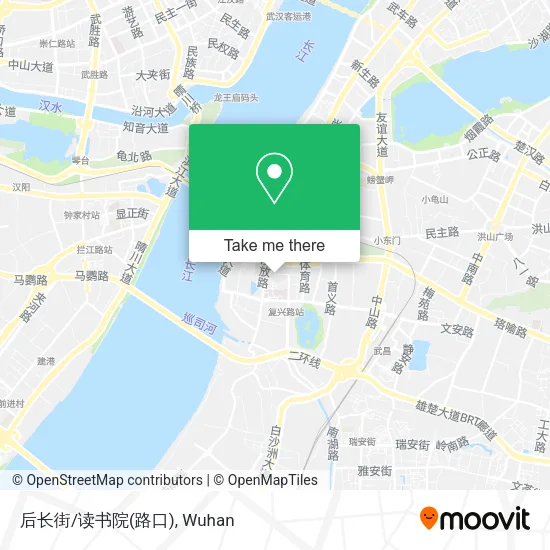 后长街/读书院(路口) map