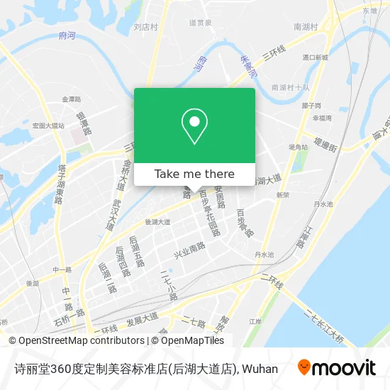 诗丽堂360度定制美容标准店(后湖大道店) map