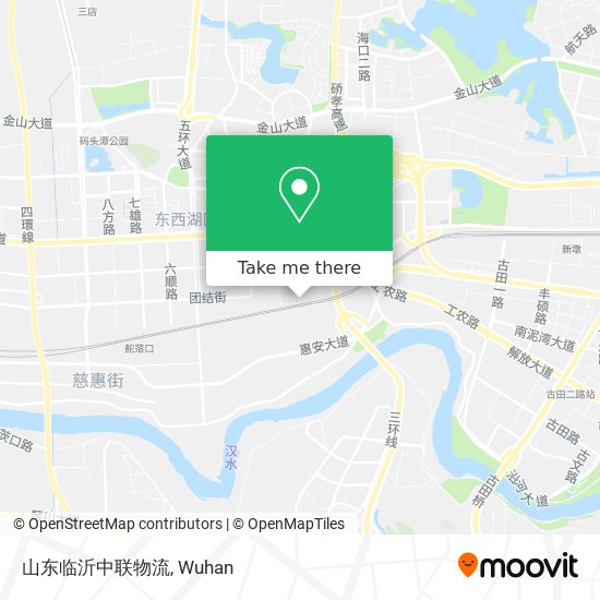 山东临沂中联物流 map